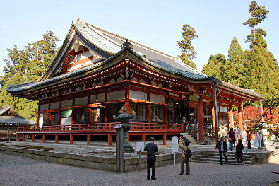 Daikodo, Enryaku-ji Temple, Kyoto (photo by 663highland - Creative Commons Attribution-Share Alike 3.0 Unported license)