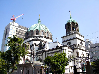 Nicholai-dō (Tokyo Resurrection Cathedral), Ochanomizu (photo by Joe Jones - Creative Commons Licence)