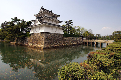 Takamatsu Castle (photo by 663highland - Creative Commons Attribution-ShareAlike 2.5 Generic license)